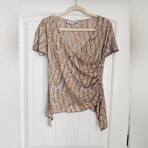 Pretty Girl Vintage Y2K Top - Picture 1 of 3